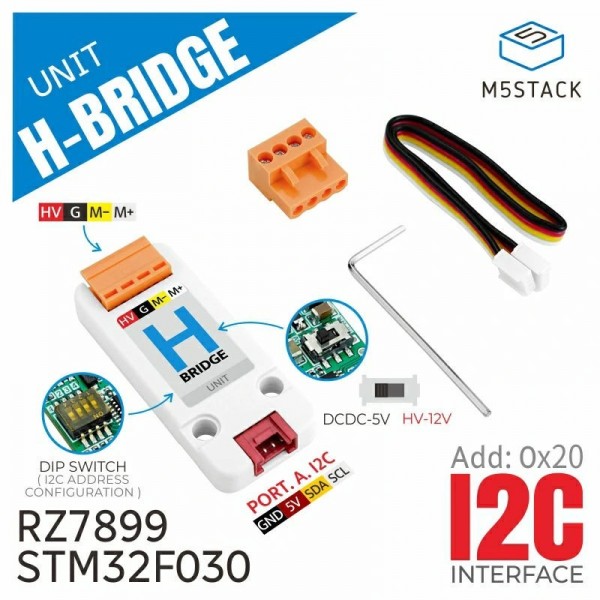 M5Stack Hbridge Unit - DC Motor Driver