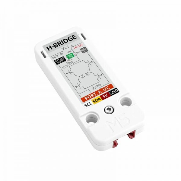 M5Stack Hbridge V1.1 Unit - DC Motor Driver with Current Sensor
