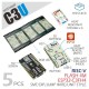 M5Stack M5Stamp C3U - ESP32-C3 - 5 pieces