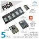 M5Stack M5Stamp Pico - ESP32-PICO-D4 - 5 pieces