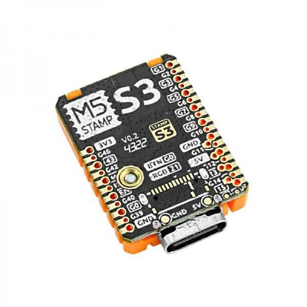 M5Stack M5StampS3 PIN1.27 - ESP32-S3 Development Board - met 1.27mm Headers