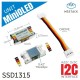 M5Stack MiniOLED Display Unit - 0.42 inch 70*40 pixels - I2C