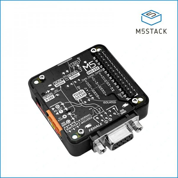 M5Stack RS232F Module 13.2 - DB9 Female - for M5Core