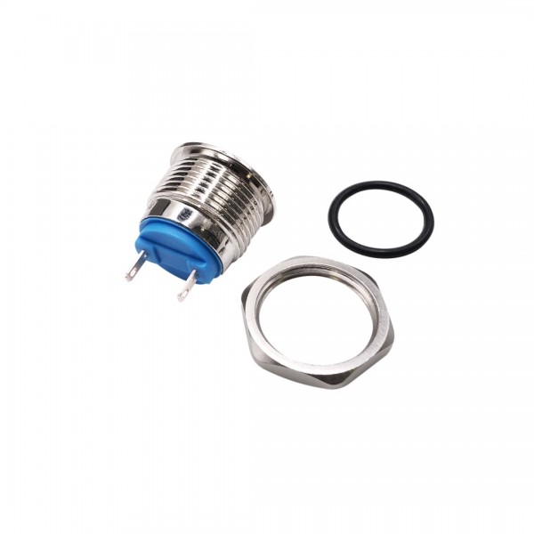 Metalen Waterdichte LED - Groen - 16mm - 3-6V