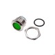 Metalen Waterdichte LED - Groen - 16mm - 3-6V