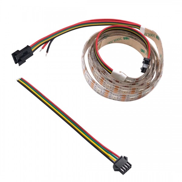 NEWSTAR NS107S (APA102 Compatible) Digital 5050 RGB LED Strip - IP65 - 60 LEDs 1m NEWSTAR NS107S (APA102 Compatible) Digital 5050 RGB LED Strip - IP65 - 60 LEDs 1m
