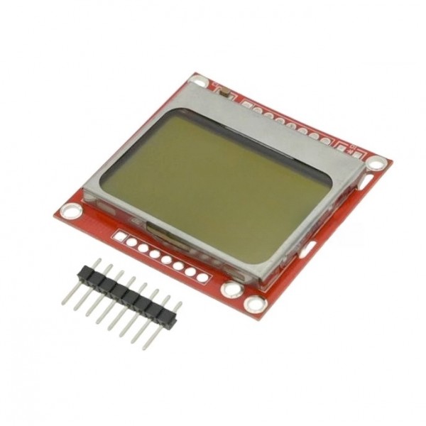 Nokia 5110 LCD Display - Rood
