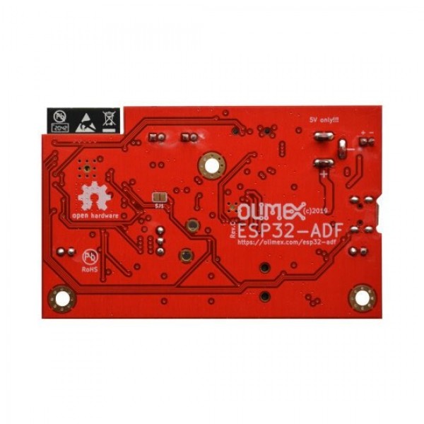 Olimex ESP32-ADF Audio Development Board - including 2x3W Speakers Olimex ESP32-ADF Audio Development Board - including 2x3W Speakers