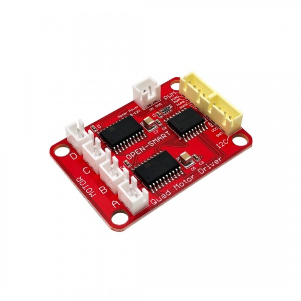 Open-Smart Quad DC Motor Driver Module - L293DD - 4x0.6A