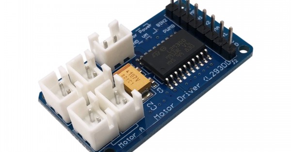 Open-Smart Dual DC Motor Driver Module - L293DD - 2x0.6A - OS ...