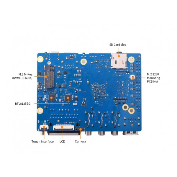 Orange Pi 5 PLUS - 4GB