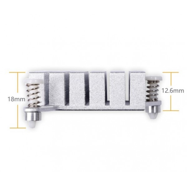 Orange Pi Aluminium Heat Sink - voor Orange Pi 5 Plus