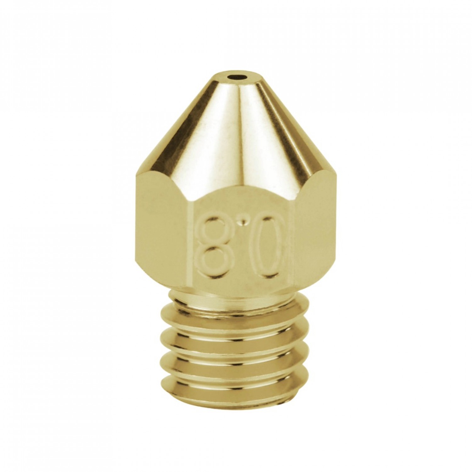 MK8 Düse 0.2mm - PTFE-beschichtete Messing-Düse Für Präzise 3D-Drucke | Kompatibel Mit Ender 3, CR-10, CR-6 Uvm. | 2er Pack
