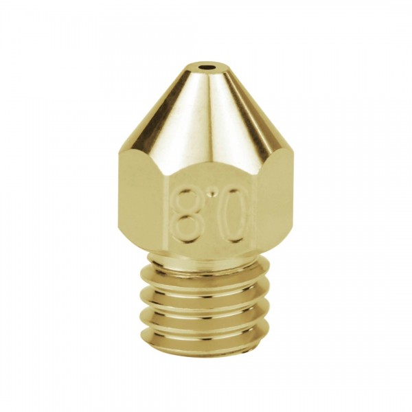Premium Nozzle - 0.8mm - Brass - MK8 Compatible