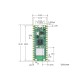 Raspberry Pi Pico W with Soldered Headers - RP2040