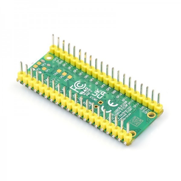Raspberry Pi Pico W with Soldered Headers - RP2040