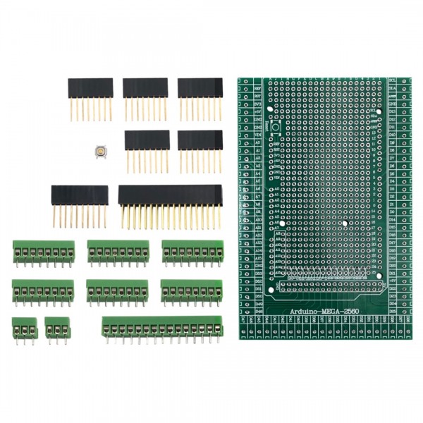 Screw Terminal Shield - Mega-Due compatible - DIY Kit