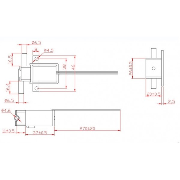 Magneetventiel - Normaal Gesloten - 12V DC - Nylon - 6mm