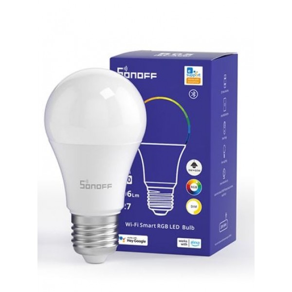 Sonoff B05-BL-A60 - Wi-Fi Smart RGBCW LED Bulb - E27