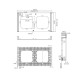 Sonoff SwitchMan M5 Frame - 2-gang