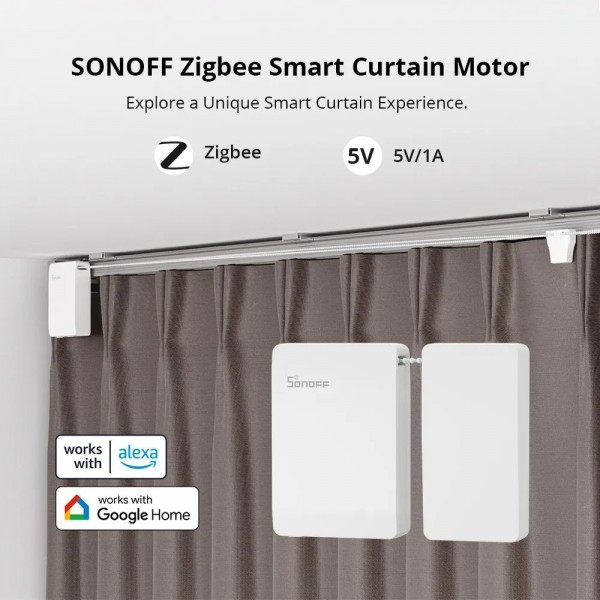 Sonoff ZBCurtain - Slimme Gordijnmotor - ZigBee