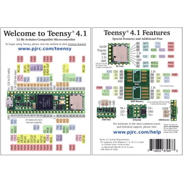 Teensy 4.1 Lockable