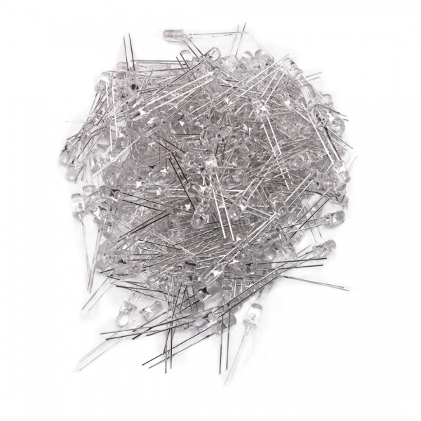 Teng Jie Yellow LED - 5mm Clear - 1000 pieces