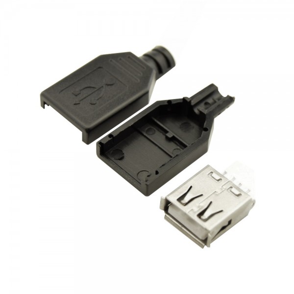 USB-A Connector DIY Female