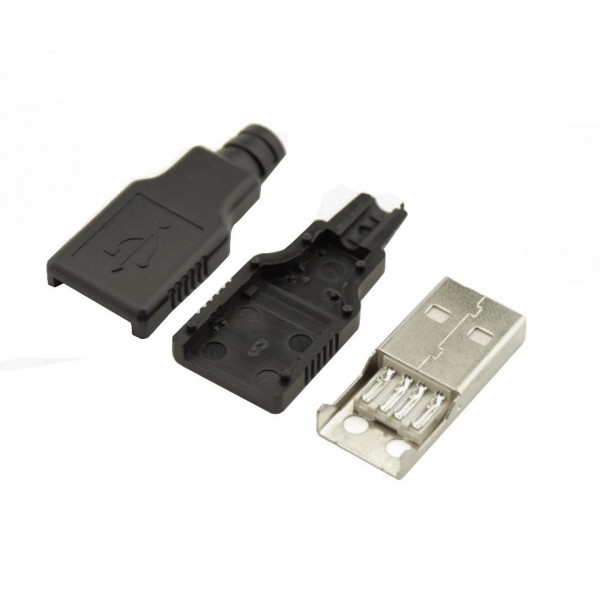 USB-A Connector DIY Male