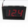Spanningsmeter met segmenten display - Rood