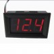 Voltage Meter with Segment Display - Red