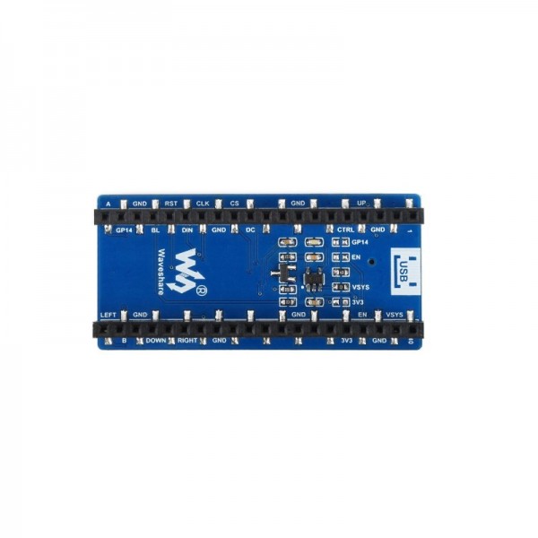 Waveshare 0.96 inch SPI IPS-TFT-LCD Display 160*80 pixels - for Raspberry Pi Pico