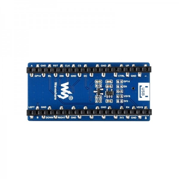 Waveshare 1.14 inch SPI IPS-TFT-LCD Display 240*135 pixels - voor Raspberry Pi Pico