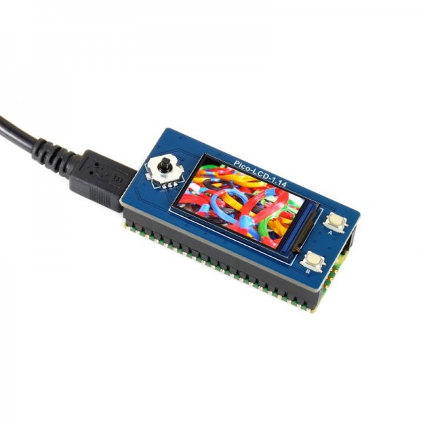 Waveshare 1.14 inch SPI IPS-TFT-LCD Display 240*135 pixels - voor Raspberry Pi Pico