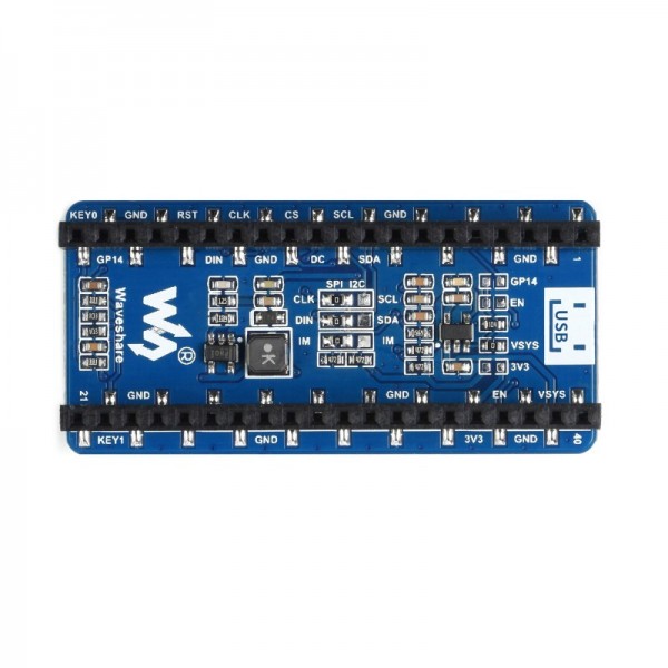 Waveshare 1.3 inch SPI OLED Display 128*64 pixels - for Raspberry Pi Pico