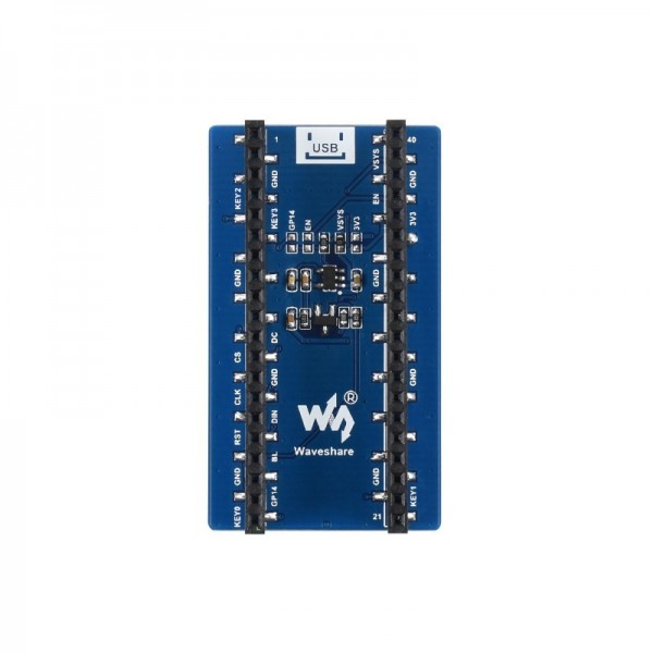 Waveshare 1.44 inch SPI TFT-LCD Display 128*128 pixels - 4 Buttons - for Raspberry Pi Pico