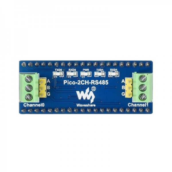 Waveshare RS485 Module 2 Kanalen - voor Raspberry Pi Pico