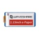Waveshare 2.13 inch E-Ink E-Paper Display (B) - 3 Colors - for Raspberry Pi Pico