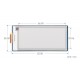 Waveshare 2.9 inch E-Ink E-Paper Display (B) - 3 Kleuren - voor Raspberry Pi Pico