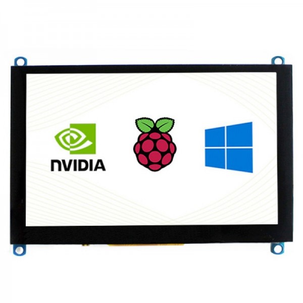 Waveshare 5 inch HDMI TFT-LCD (H) Display 800*480 with Touchscreen - Raspberry Pi Compatible