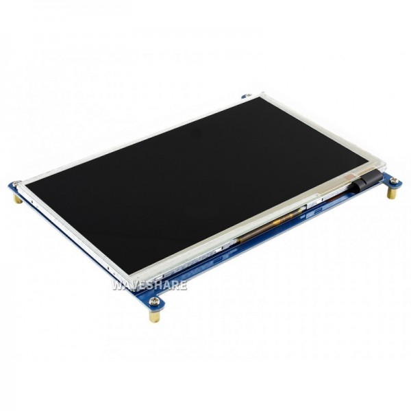 Waveshare 7 inch HDMI TFT-LCD (B) Display 800*480 pixels with Touchscreen - Raspberry Pi Compatible