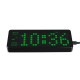 Waveshare Electronic Clock - Green - for Raspberry Pi Pico