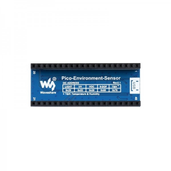 Waveshare Environment Sensor Module - for Raspberry Pi Pico