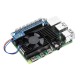 Waveshare Heatsink met PWM Ventilator - voor Raspberry Pi 4B