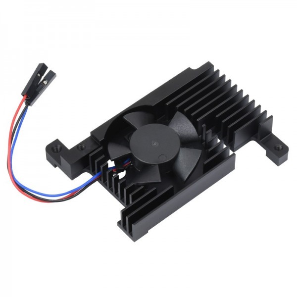 Waveshare Heatsink met PWM Ventilator - voor Raspberry Pi 4B
