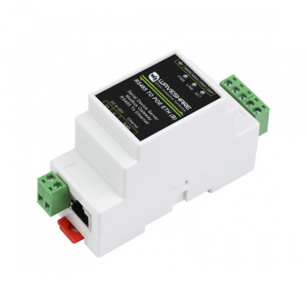 Waveshare Industrial Serial Server - RS485 to PoE Ethernet Module
