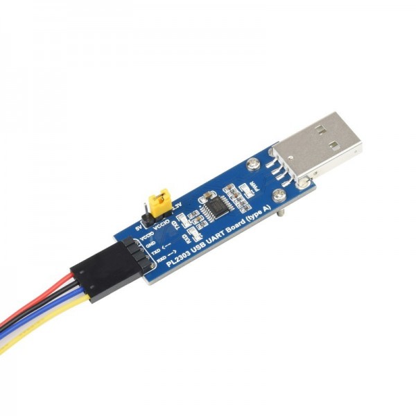 Waveshare PL2303GS TTL USB naar Serieel Converter - USB-A - 3.3-5V