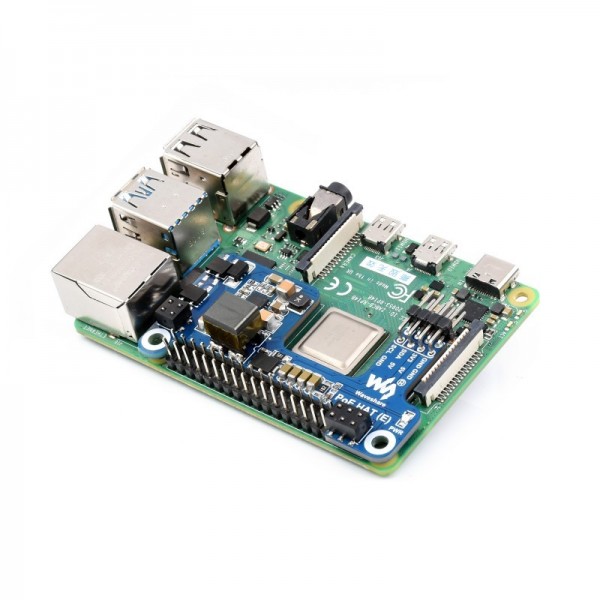 Waveshare Power over Ethernet PoE HAT (E) - for Raspberry Pi