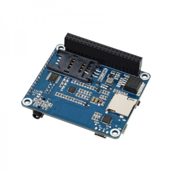 Waveshare SIM7600E-H LTE CAT-4 4G HAT - voor Raspberry Pi