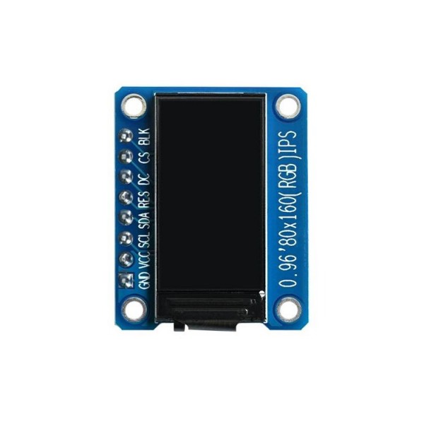 0.96 inch IPS-TFT Display 80*160 pixels - SPI - ST7735S - 3.3V